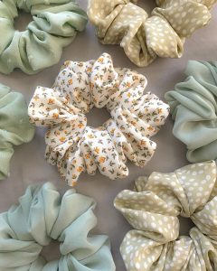 phụ kiện tóc scrunchie handmade