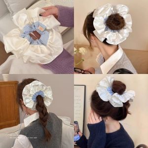 phụ kiện tóc scrunchie handmade