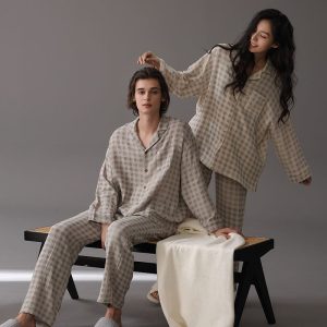 đồ ngủ dài tay unisex form rộng