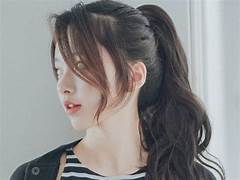 dây buộc tóc lò xo đen