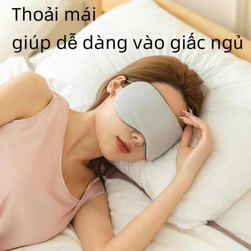 Bịt Mắt Ngủ Có Gel Làm Mát, Che Mắt Ngủ Giúp Thư Giãn Bảo Vệ Mắt Chống Chói Mắt Khi Ngủ - Ảnh 5