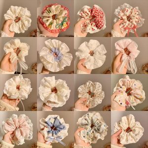 phụ kiện tóc scrunchie handmade