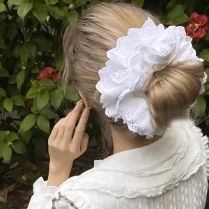 phụ kiện tóc scrunchie handmade