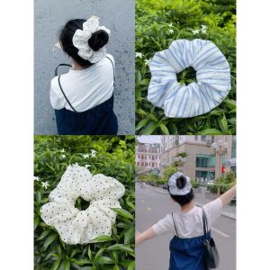 phụ kiện tóc scrunchie handmade